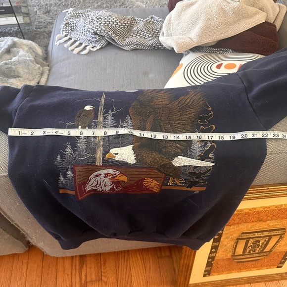 Vintage Bald Eagle Wilderness Sweatshirt Large (Eagles 🦅) - Picture 5 of 6